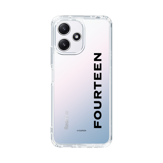 スリムプロテクションケース［ フォーティーン - フォーティーンロゴ - クリア ］