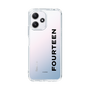 スリムプロテクションケース［ フォーティーン - フォーティーンロゴ - クリア ］