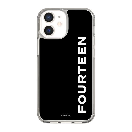 スリムプロテクションケース［ フォーティーン - フォーティーンロゴ - ブラック ］