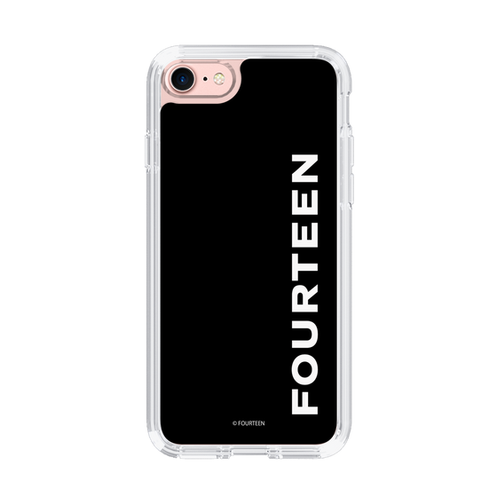 スリムプロテクションケース［ フォーティーン - フォーティーンロゴ - ブラック ］