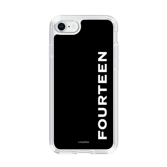 スリムプロテクションケース［ フォーティーン - フォーティーンロゴ - ブラック ］