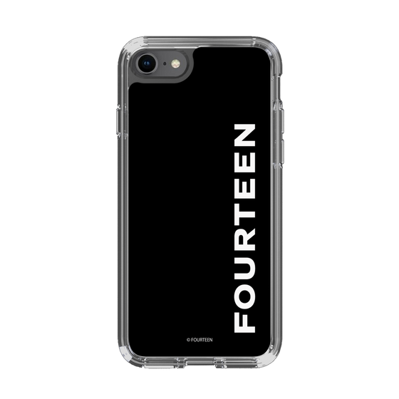 スリムプロテクションケース［ フォーティーン - フォーティーンロゴ - ブラック ］