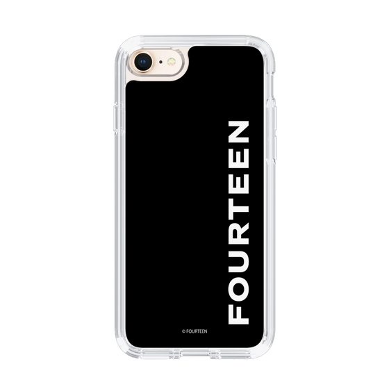 スリムプロテクションケース［ フォーティーン - フォーティーンロゴ - ブラック ］