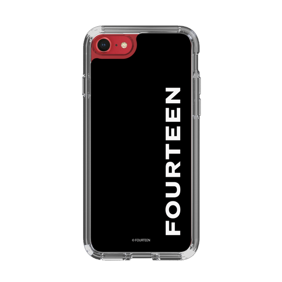 スリムプロテクションケース［ フォーティーン - フォーティーンロゴ - ブラック ］