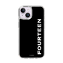 スリムプロテクションケース［ フォーティーン - フォーティーンロゴ - ブラック ］