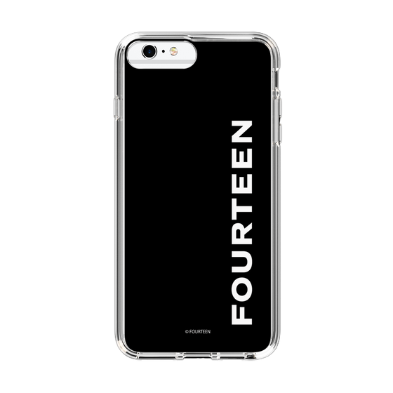 スリムプロテクションケース［ フォーティーン - フォーティーンロゴ - ブラック ］