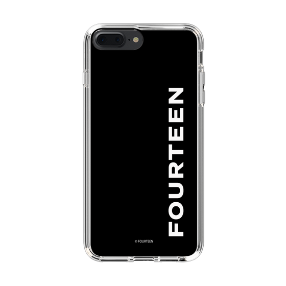 スリムプロテクションケース［ フォーティーン - フォーティーンロゴ - ブラック ］