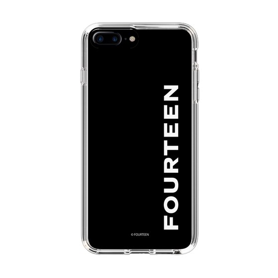 スリムプロテクションケース［ フォーティーン - フォーティーンロゴ - ブラック ］