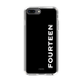スリムプロテクションケース［ フォーティーン - フォーティーンロゴ - ブラック ］