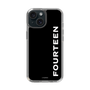 スリムプロテクションケース［ フォーティーン - フォーティーンロゴ - ブラック ］