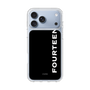 スリムプロテクションケース［ フォーティーン - フォーティーンロゴ - ブラック ］