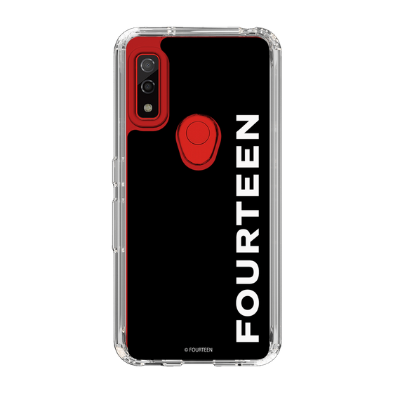 スリムプロテクションケース［ フォーティーン - フォーティーンロゴ - ブラック ］