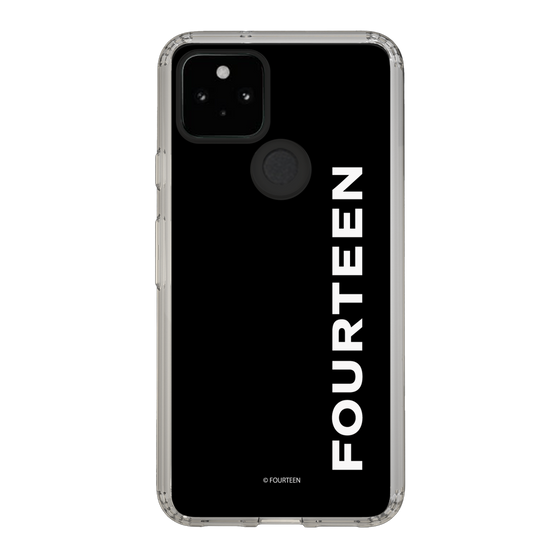 スリムプロテクションケース［ フォーティーン - フォーティーンロゴ - ブラック ］