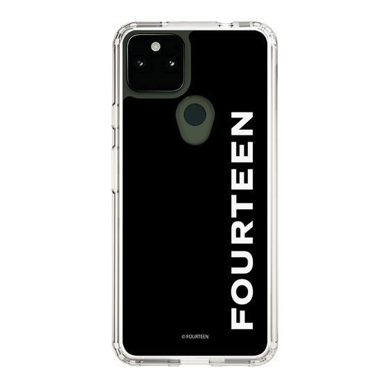 スリムプロテクションケース［ フォーティーン - フォーティーンロゴ - ブラック ］