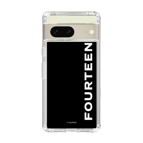 スリムプロテクションケース［ フォーティーン - フォーティーンロゴ - ブラック ］