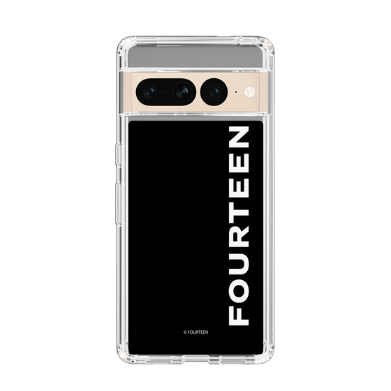 スリムプロテクションケース［ フォーティーン - フォーティーンロゴ - ブラック ］