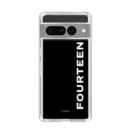 スリムプロテクションケース［ フォーティーン - フォーティーンロゴ - ブラック ］