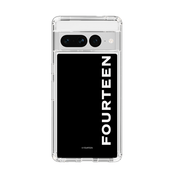 スリムプロテクションケース［ フォーティーン - フォーティーンロゴ - ブラック ］