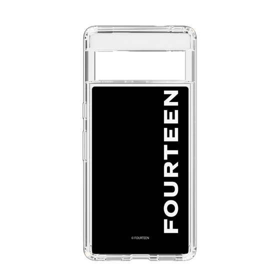 スリムプロテクションケース［ フォーティーン - フォーティーンロゴ - ブラック ］