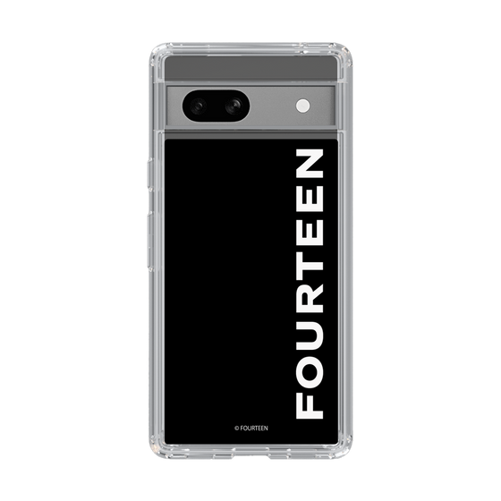 スリムプロテクションケース［ フォーティーン - フォーティーンロゴ - ブラック ］