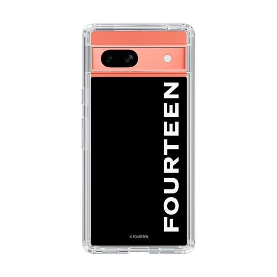 スリムプロテクションケース［ フォーティーン - フォーティーンロゴ - ブラック ］