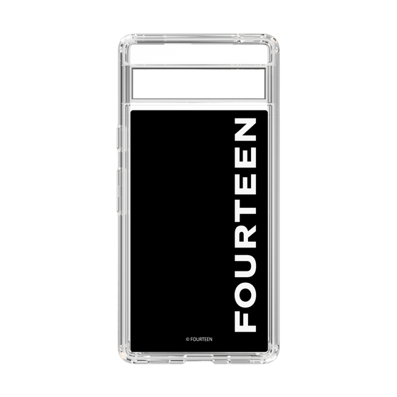 スリムプロテクションケース［ フォーティーン - フォーティーンロゴ - ブラック ］