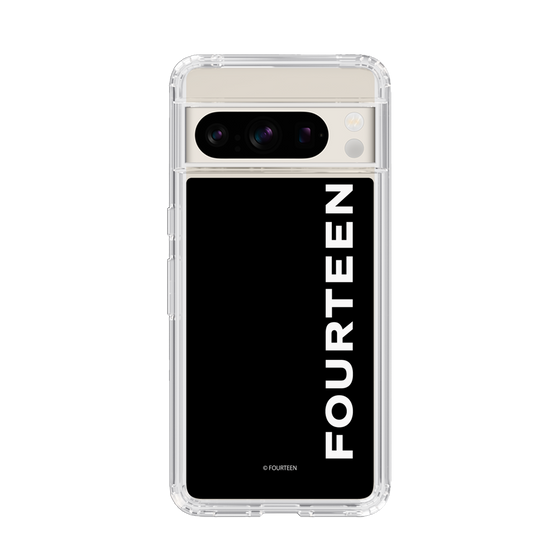 スリムプロテクションケース［ フォーティーン - フォーティーンロゴ - ブラック ］