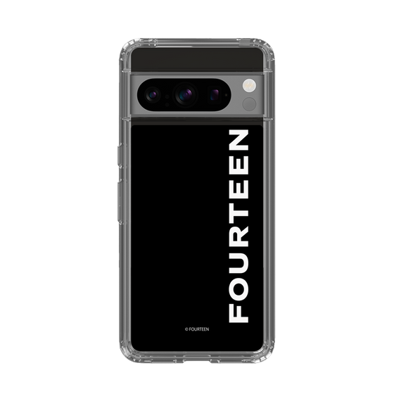 スリムプロテクションケース［ フォーティーン - フォーティーンロゴ - ブラック ］