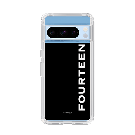 スリムプロテクションケース［ フォーティーン - フォーティーンロゴ - ブラック ］