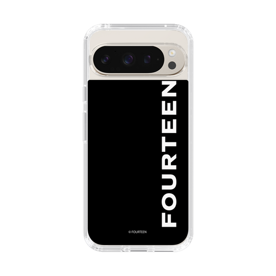 スリムプロテクションケース［ フォーティーン - フォーティーンロゴ - ブラック ］