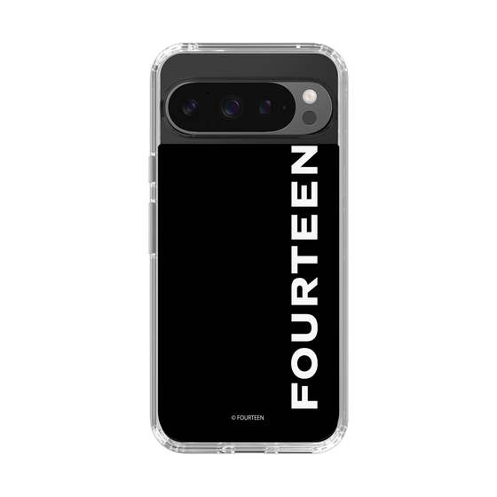 スリムプロテクションケース［ フォーティーン - フォーティーンロゴ - ブラック ］