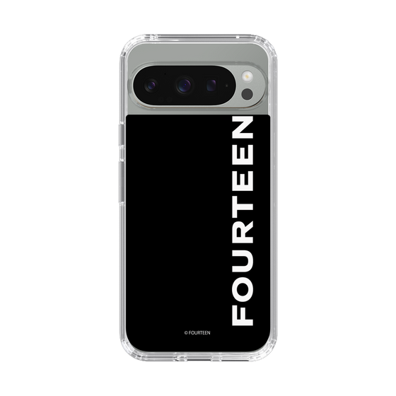 スリムプロテクションケース［ フォーティーン - フォーティーンロゴ - ブラック ］