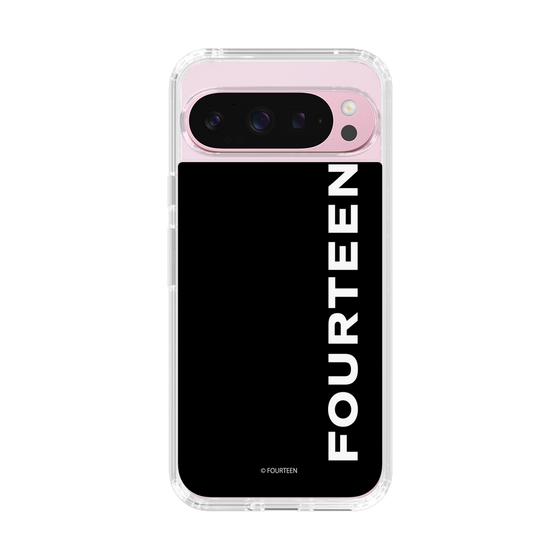 スリムプロテクションケース［ フォーティーン - フォーティーンロゴ - ブラック ］
