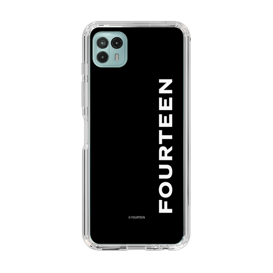 スリムプロテクションケース［ フォーティーン - フォーティーンロゴ - ブラック ］