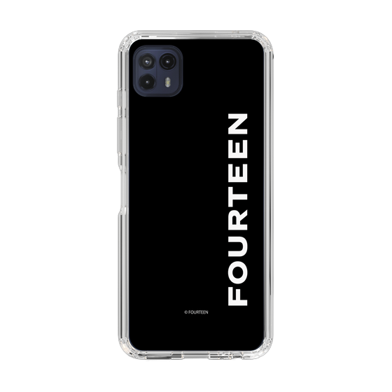 スリムプロテクションケース［ フォーティーン - フォーティーンロゴ - ブラック ］