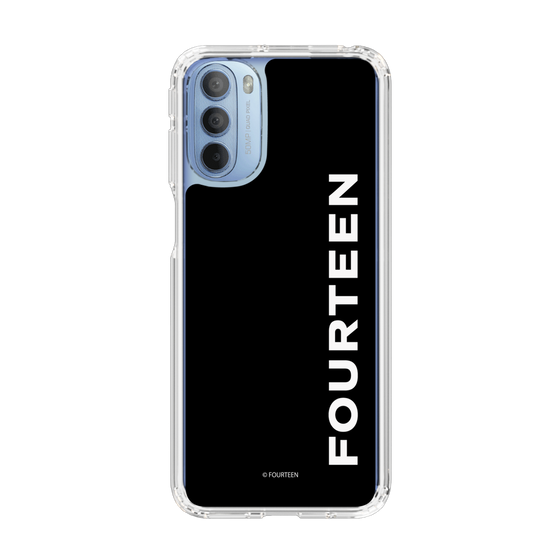 スリムプロテクションケース［ フォーティーン - フォーティーンロゴ - ブラック ］