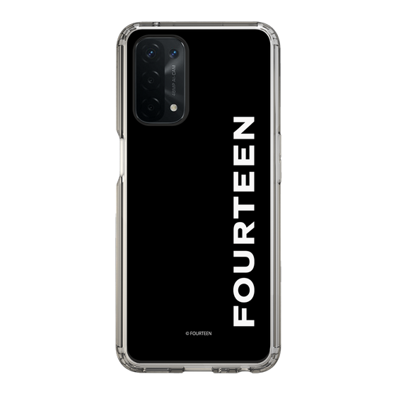 スリムプロテクションケース［ フォーティーン - フォーティーンロゴ - ブラック ］