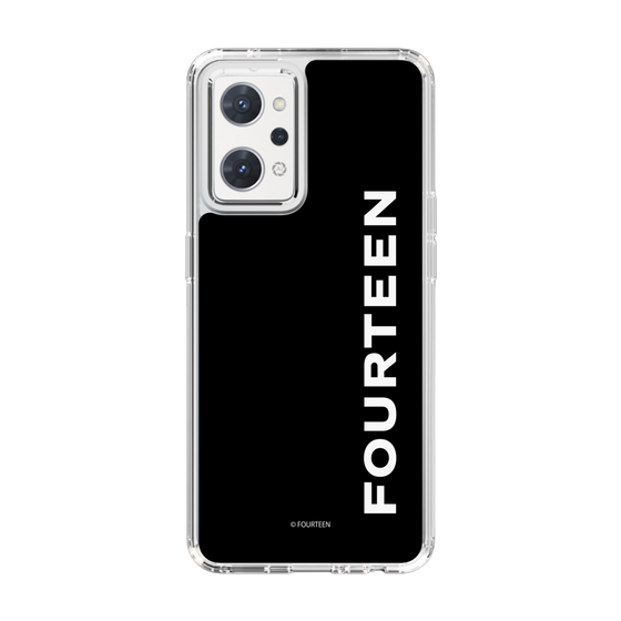 スリムプロテクションケース［ フォーティーン - フォーティーンロゴ - ブラック ］