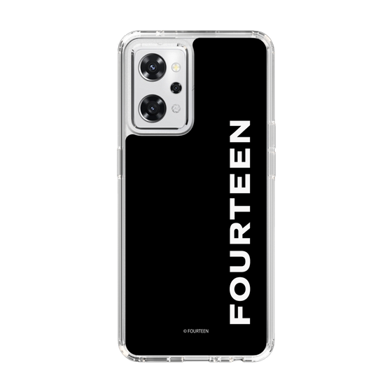 スリムプロテクションケース［ フォーティーン - フォーティーンロゴ - ブラック ］