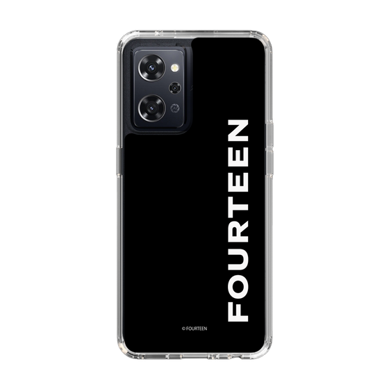 スリムプロテクションケース［ フォーティーン - フォーティーンロゴ - ブラック ］