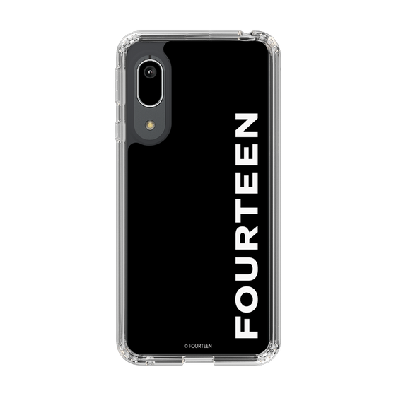 スリムプロテクションケース［ フォーティーン - フォーティーンロゴ - ブラック ］