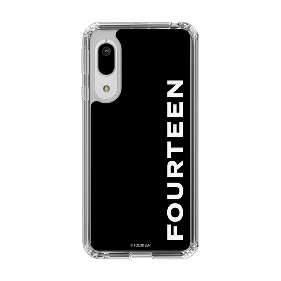 スリムプロテクションケース［ フォーティーン - フォーティーンロゴ - ブラック ］