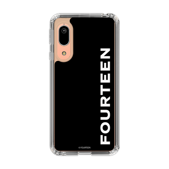 スリムプロテクションケース［ フォーティーン - フォーティーンロゴ - ブラック ］