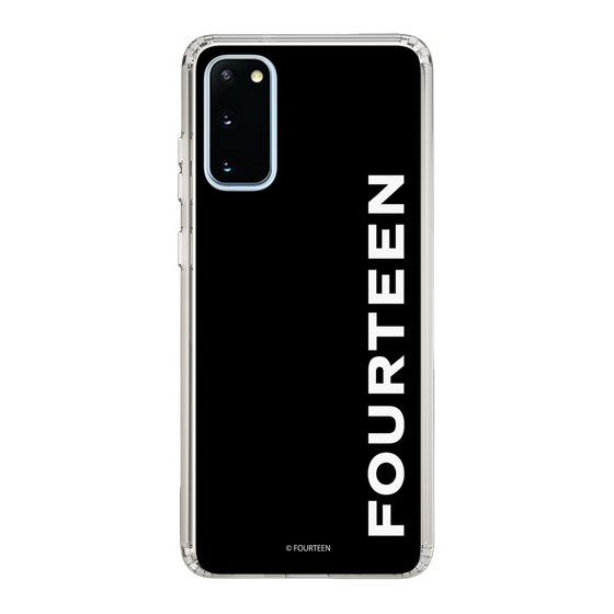 スリムプロテクションケース［ フォーティーン - フォーティーンロゴ - ブラック ］