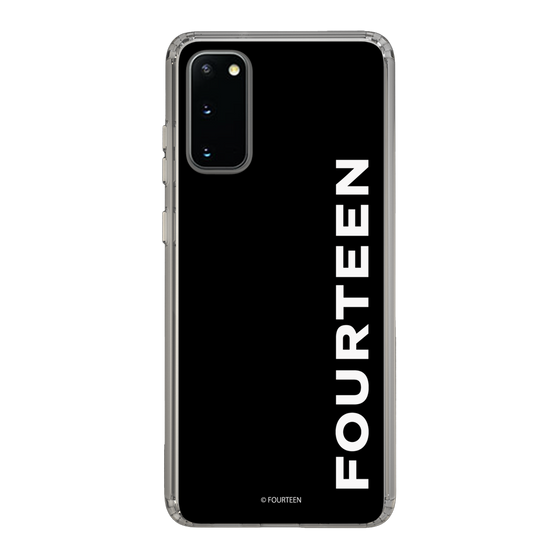 スリムプロテクションケース［ フォーティーン - フォーティーンロゴ - ブラック ］