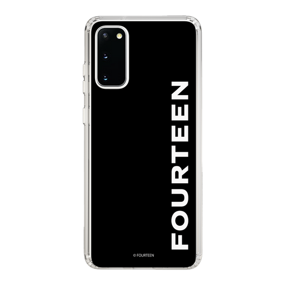 スリムプロテクションケース［ フォーティーン - フォーティーンロゴ - ブラック ］