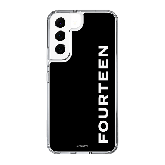 スリムプロテクションケース［ フォーティーン - フォーティーンロゴ - ブラック ］