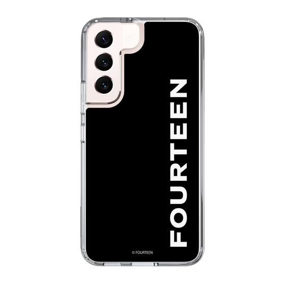 スリムプロテクションケース［ フォーティーン - フォーティーンロゴ - ブラック ］