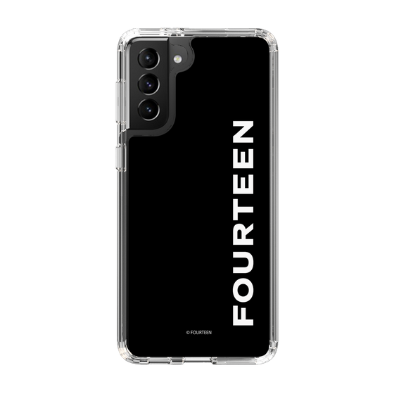 スリムプロテクションケース［ フォーティーン - フォーティーンロゴ - ブラック ］