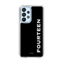 スリムプロテクションケース［ フォーティーン - フォーティーンロゴ - ブラック ］